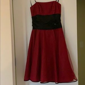 Beautiful Strapless red dress